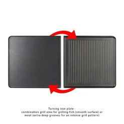 Raclette gril 8 personnes Bomann RG 2279 CB Noir