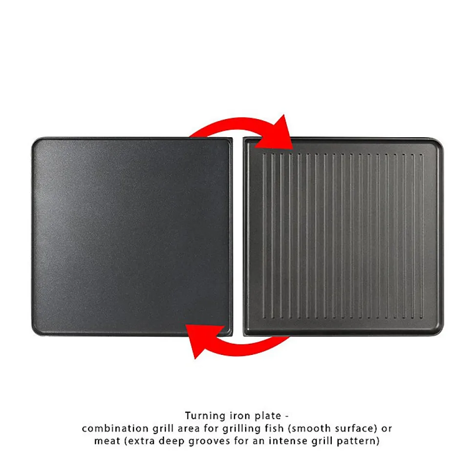 Raclette gril 8 personnes Bomann RG 2279 CB Noir