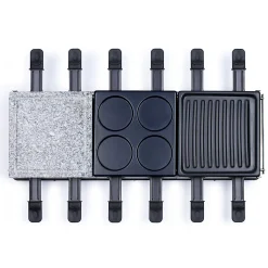 Raclette Multifonction DOC234 Raclette Fondue 12 personnes