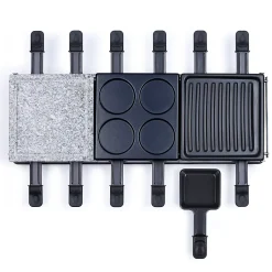 Raclette Multifonction DOC234 Raclette Fondue 12 personnes