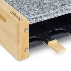 Raclette Multifonction WOD6 Raclette et pierre a cuire 6 personnes