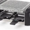 Raclette pierre à cuire 4 personnes 600 W Noir