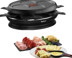Raclette Tefal noire 1050W avec revêtement titane