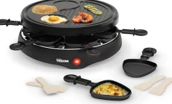 Raclette Tristar 6 personnes 800 W Noir