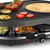 Raclette Tristar 8 personnes 1200 W Noir