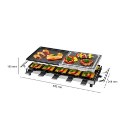 Raclette-gril 2 en 1 Proficook PC-RG 1144
