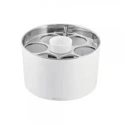 Rafraîchisseur de bouteilles conférence argent et blanc