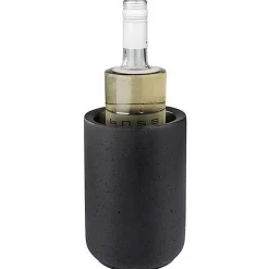 Rafraîchisseur de bouteille Element Black béton noir Aps