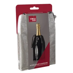 Rafraichisseur champagne platinum doré Vacu Vin 3885562