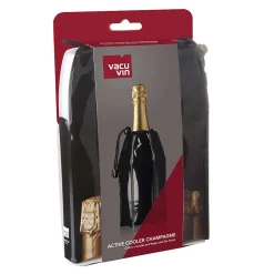 Rafraichisseur champagne noir Vacu Vin 38854606