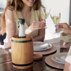 Rafraichisseur Tonneau de bois Marron - Barrel par Koala