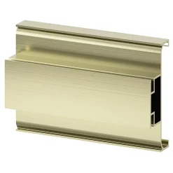 Rail central de colonne laiton brossé L. 237 cm Caraway Innovo GoodHome