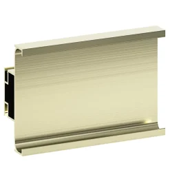 Rail central de colonne laiton H. 201 cm Caraway Innovo GoodHome