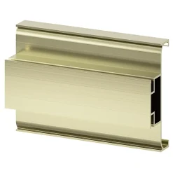 Rail central de colonne laiton H. 219 cm Caraway Innovo GoodHome