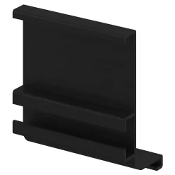 Rail de plan de travail noir L. 300 cm Caraway Innovo GoodHome