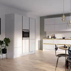 Rail de tiroir acier brossé L. 300 cm Caraway Innovo GoodHome