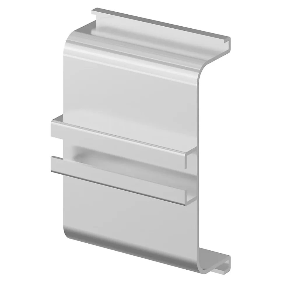 Rail de tiroir acier brossé L. 300 cm Caraway Innovo GoodHome