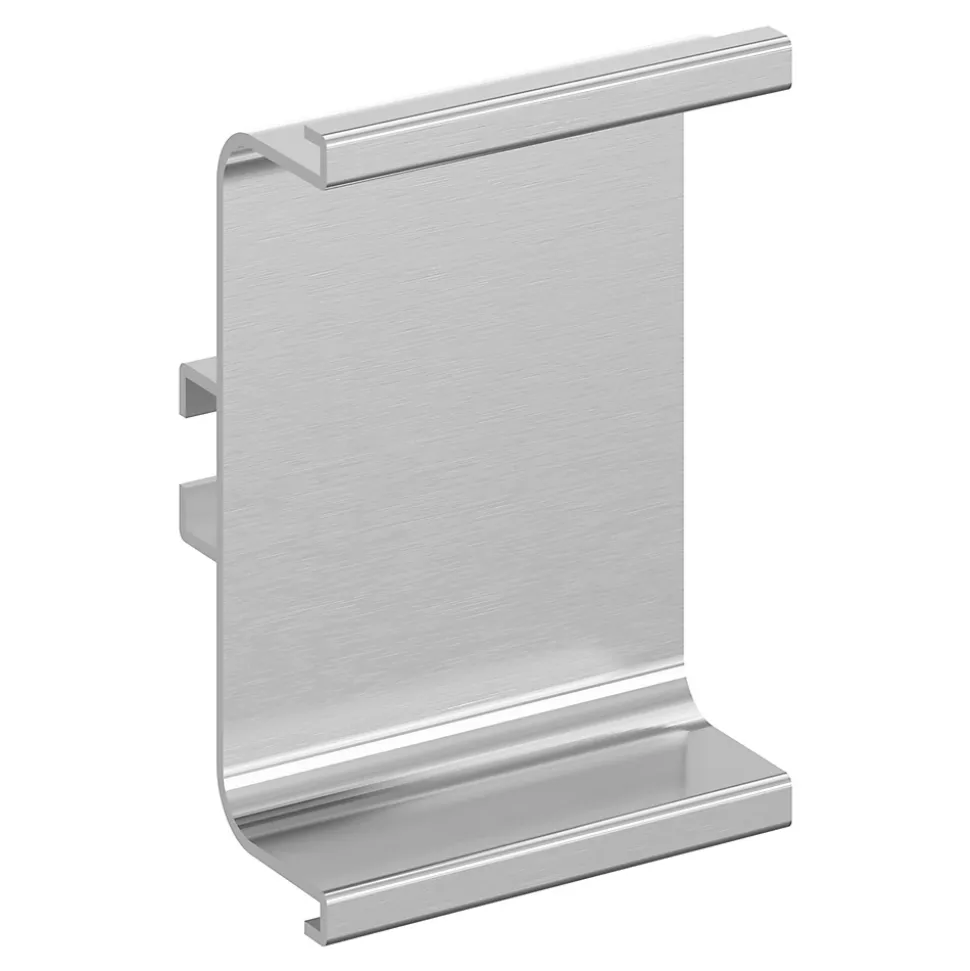 Rail de tiroir acier brossé L. 300 cm Caraway Innovo GoodHome