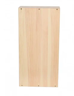 Range Bouteille En Bois Brut 6 Bouteilles /