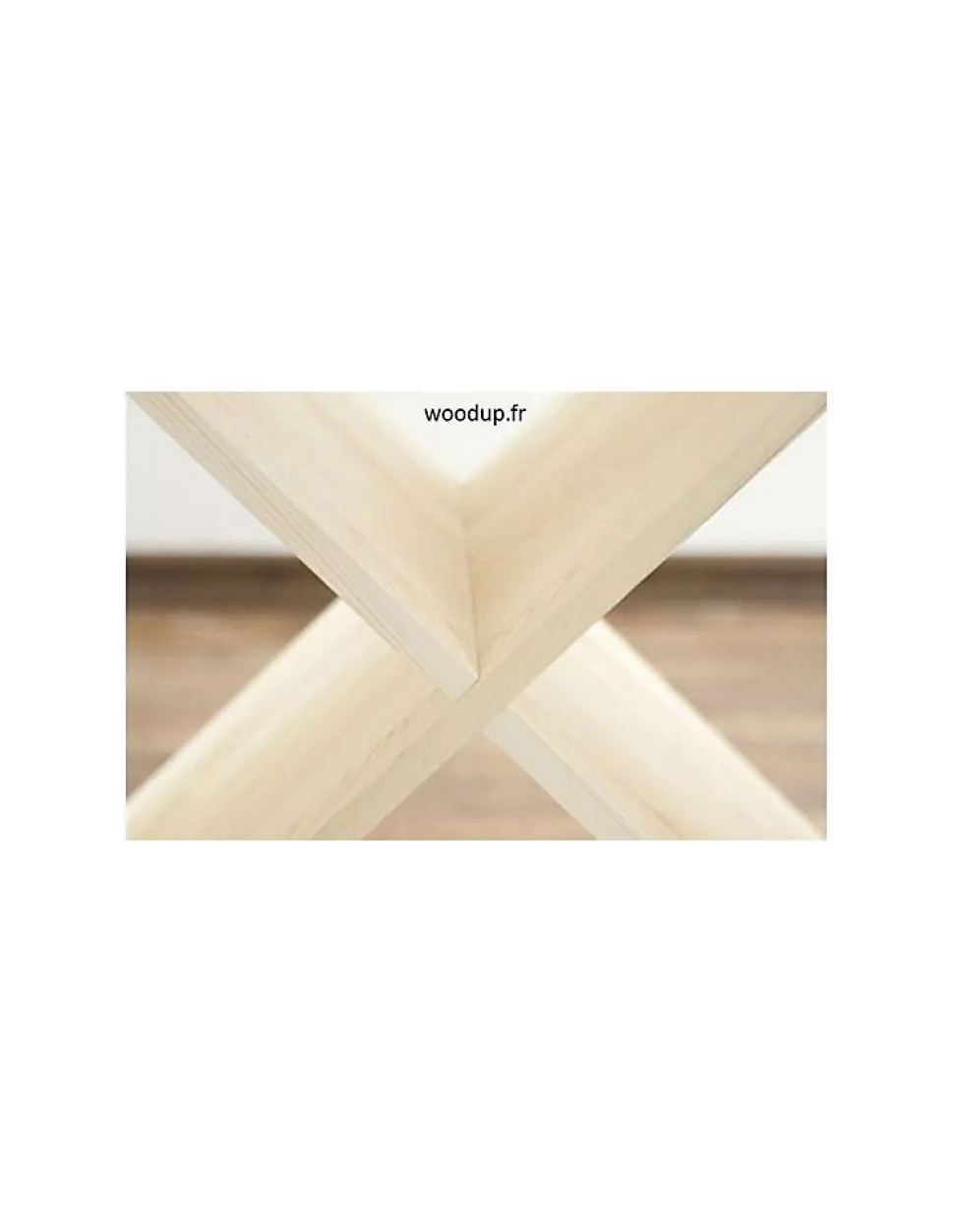 Range Bouteille Quatre Triangles En Pin Modulable Et Design /