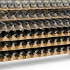 Range Bouteilles en Pin Massif 72 Compartiments sur 6 Niveaux 119 x 29 x 71.5CM Bois Naturel