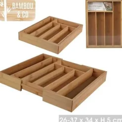 Range couverts extensible 7 compartiments