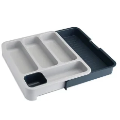 Range couverts extensible Drawerstore gris