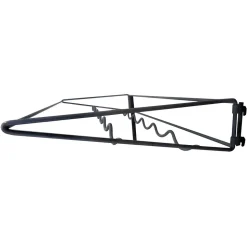 Range-bouteilles en acier noir 7 compartiments