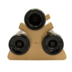 Range-bouteilles en bambou 3 compartiments Box & Beyond