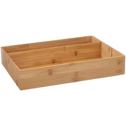 Range-couverts 3 compartiments Tidy Smart Bambou - 5Five
