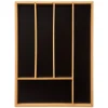 Range-couverts 5 compartiments Black Bambou - 5Five