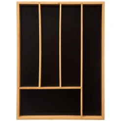 Range-couverts 5 compartiments Black Bambou - 5Five