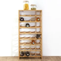 Rangement 32 bouteilles Bambou Linha - 5Five