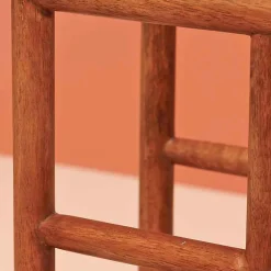 Rangement bouteilles 9 compartiments bois Jakarta 37x16x37cm