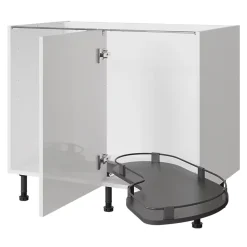 Rangement coulissant d'angle pour meuble de cuisine GoodHome Pebre 100 cm