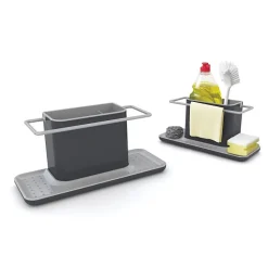 Rangement d'évier caddy Sink tidy grand modèle gris