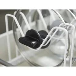 Rangement poêles et couvercles extensible en acier