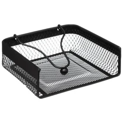 Range-serviettes 185x185cm Noir Mayaj - 5Five