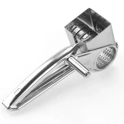 Rape à fromage Manuelle en acier inoxydable avec 4 tambours Herzberg HG04289
