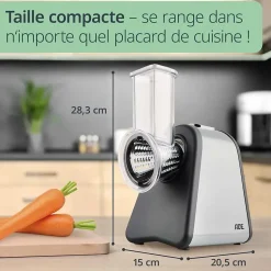 Rape electrique ADE ADE4260336178651 200W 4 inserts inox