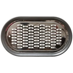 Rape en inox avec boite de recuperation