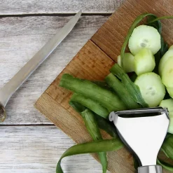 Rasoir à légumes inox 18 cm Fackelmann Ovale