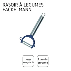 Rasoir à légumes éplucheur à légumes 17 cm Fackelmann Elemental
