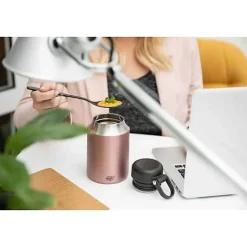 Récipient Bol Isotherme pour Soupe 470 ml - Bleu