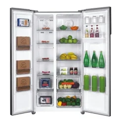Refrigerateur Americain - Frigo Américain - CANDY - CHSBSO-6174XWD - Classe E - 529 L - 39 dB - Inox