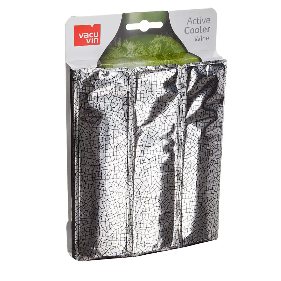 Refroidisseur décor argenté Vacu Vin 38803606 rapid ice cooler