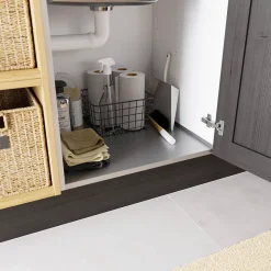 Revêtement pour meuble de cuisine GoodHome Sonchu métal l. 60 x P. 50 cm