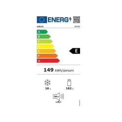 Réfrigérateur 1 porte 54cm 178l Airlux ARI180