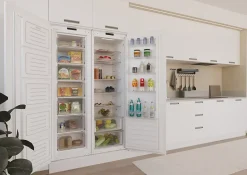 Réfrigérateur 1 porte intégrable à glissières 316l Candy CMS518EW