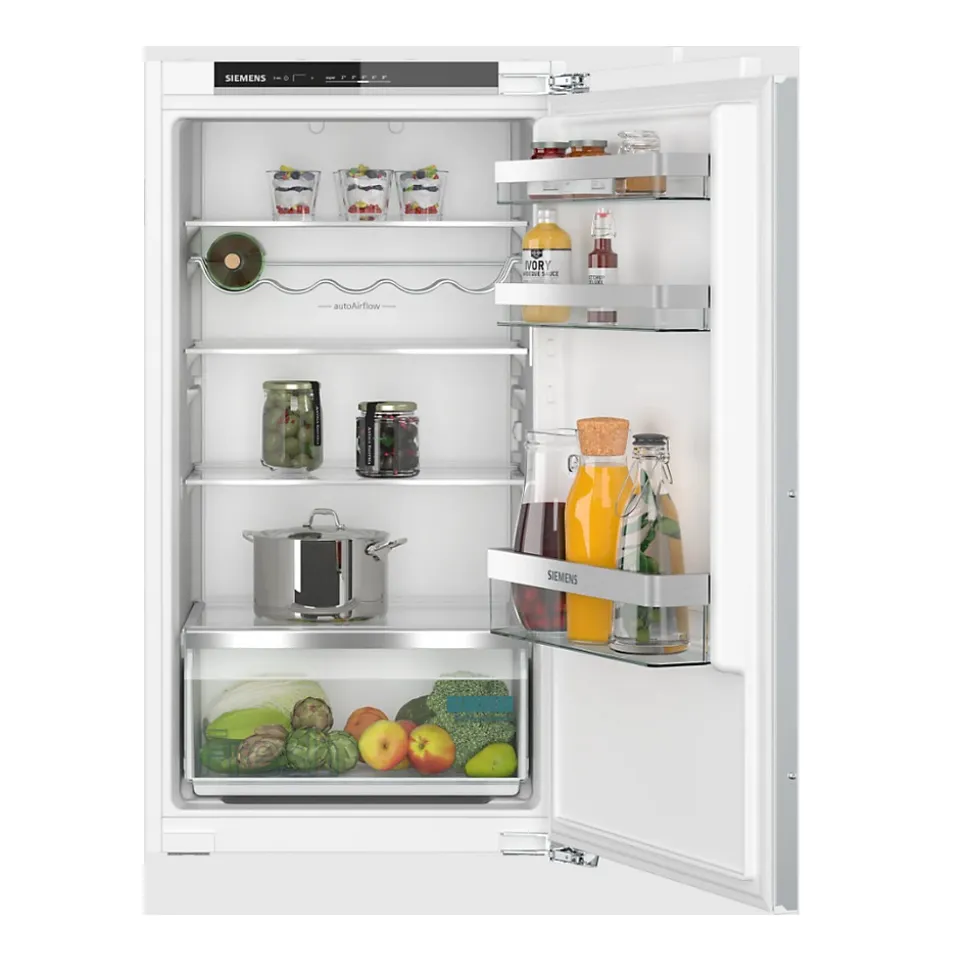Réfrigérateur 1 porte intégrable à pantographe 165l Siemens KI31RVFE0 iq300